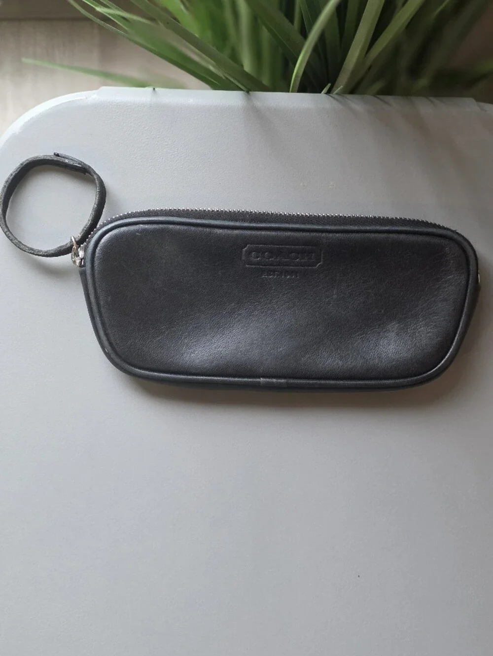 Coach Vintage Leather Eyeglass Case